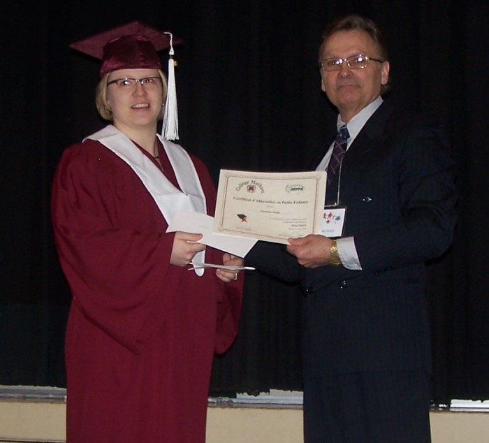 Finissantes 2008-09 - Certificat d'éducation en Petite enfance